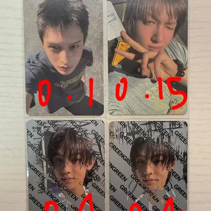 [BUNJANG] Cortis Greengreen Photocard / 코르티스 그린그린 포카
