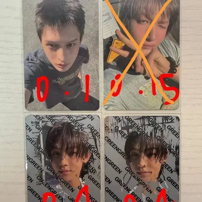 [BUNJANG] Cortis Greengreen Photocard / 코르티스 그린그린 포카