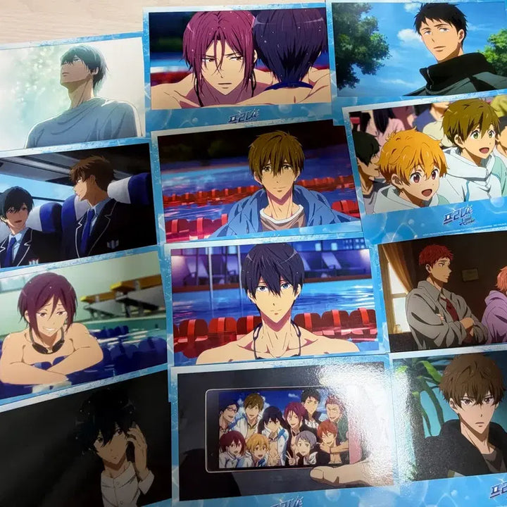 [BUNJANG] Free! The Final Stroke Part 2 Aniplex Lucky Draw Photocard Full Set / [풀세트] free! 프리 더 파이널 스트로크 후편 애니플러스 특전 굿즈