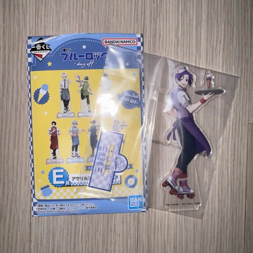 [BUNJANG] Blue Lock Mikage Reo Day Off E-Prize Kuji Acrylic Stand / 블루록 미카게 레오 day off E상 쿠지 아크릴