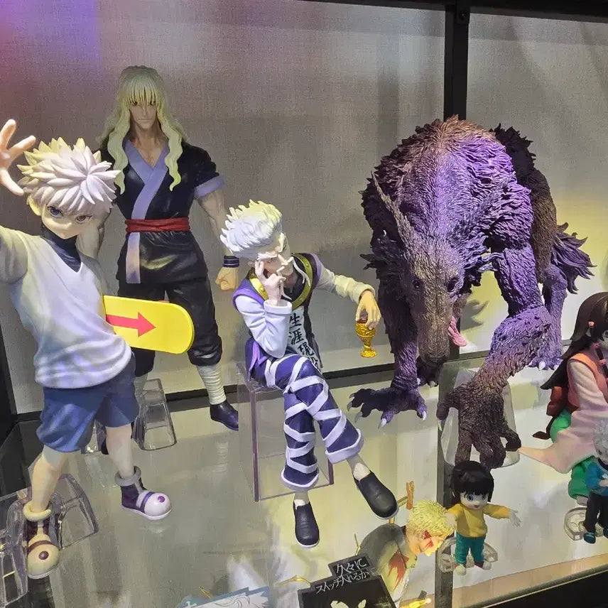 [BUNJANG] Hunter x Hunter Zoldyck Family Ichiban Kuji Figure Set / 헌터x헌터 조르딕 사진 전종 제일복권 피규어 판매