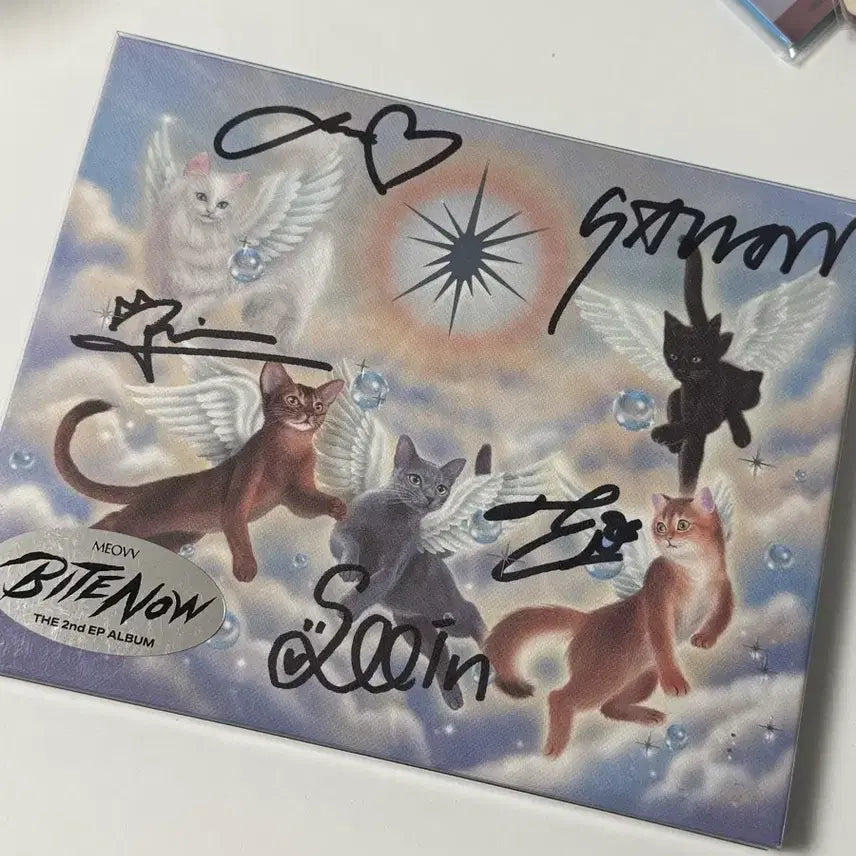 [BUNJANG] Miyaho Signed Album / 미야오 bite now 친필 싸인 앨범