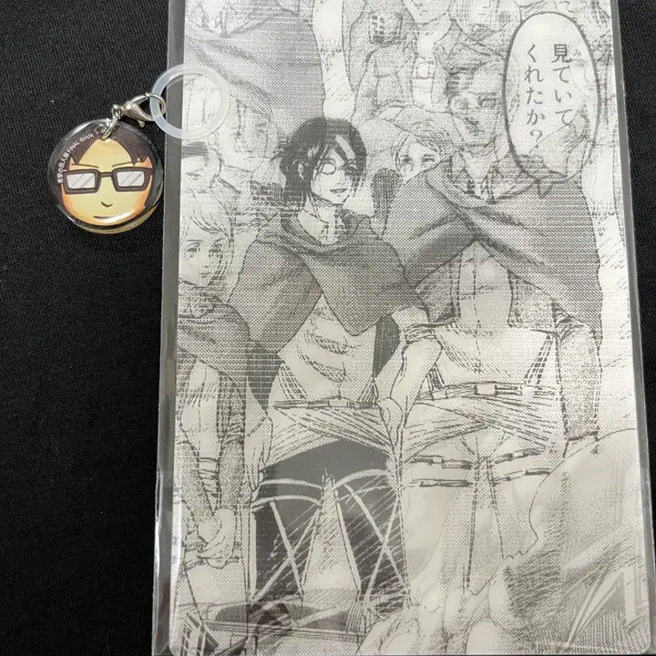 [BUNJANG] Attack on Titan Exhibition Lenticular Postcard Set (Survey Corps Leaders + Hanji) / 진격의거인 전시회 렌티큘러 엽서 간부조 +한지 메지루시+ 아크릴