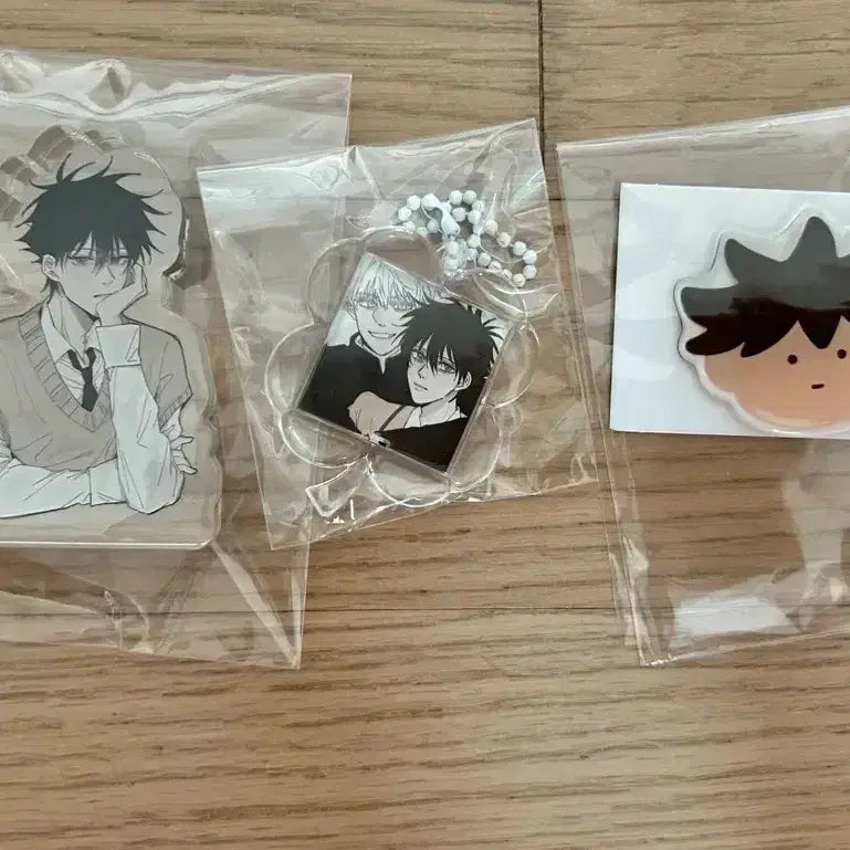 [BUNJANG] Jujutsu Kaisen "Igeojonmatnim" Mascot Keychain, Korotto Hairpin / 주술회전 이거존맛님 키링 코롯토 머리핀