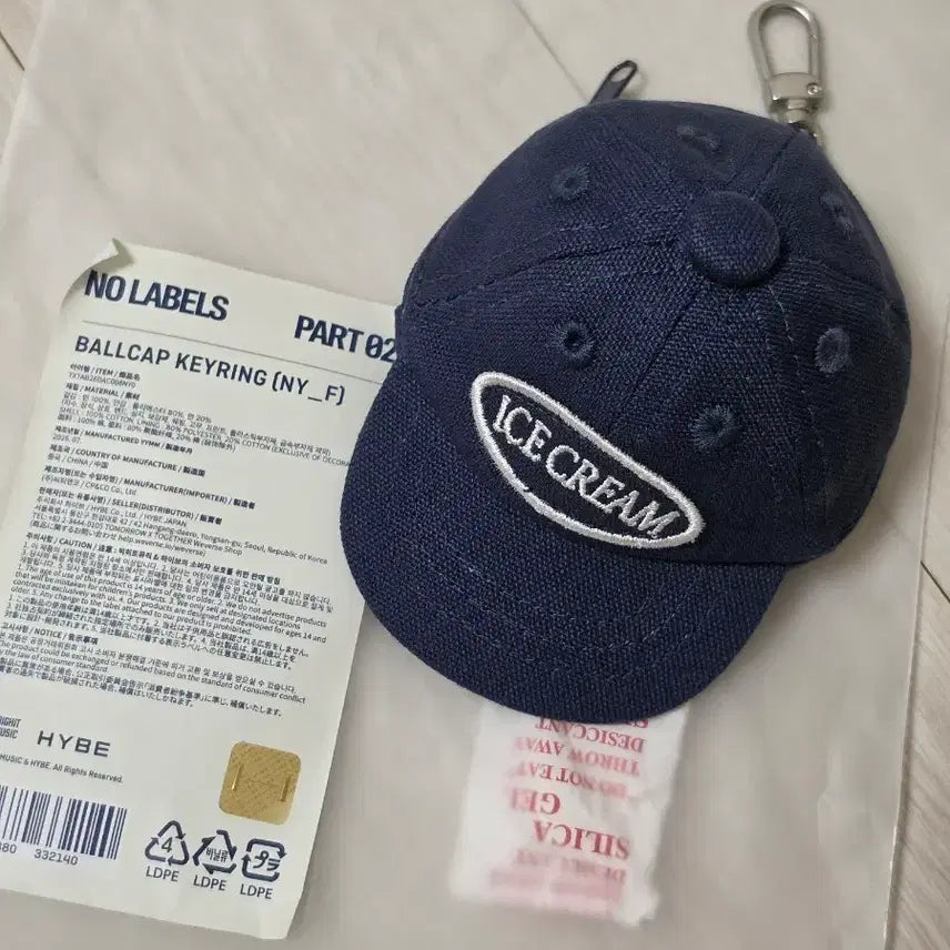 [BUNJANG] TXT Yeonjun NOLABELSPART2 Vol. Cap Keychain / 연준 NOLABELSPART2 연준 파트2 볼캡 키링