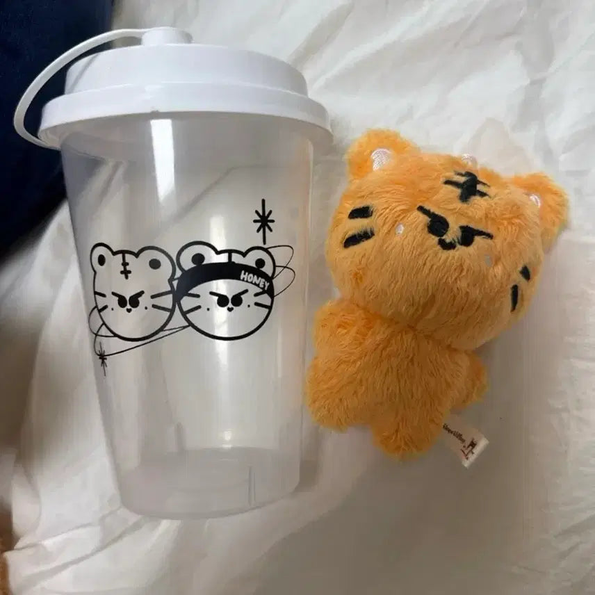 [BUNJANG] MONSTA X Joohoney Unofficial Plush Set (Kkulraengi, Jijonhaengi) / 몬스타엑스 주헌 비공식 인형 꿀랭이 지존랭이 SET