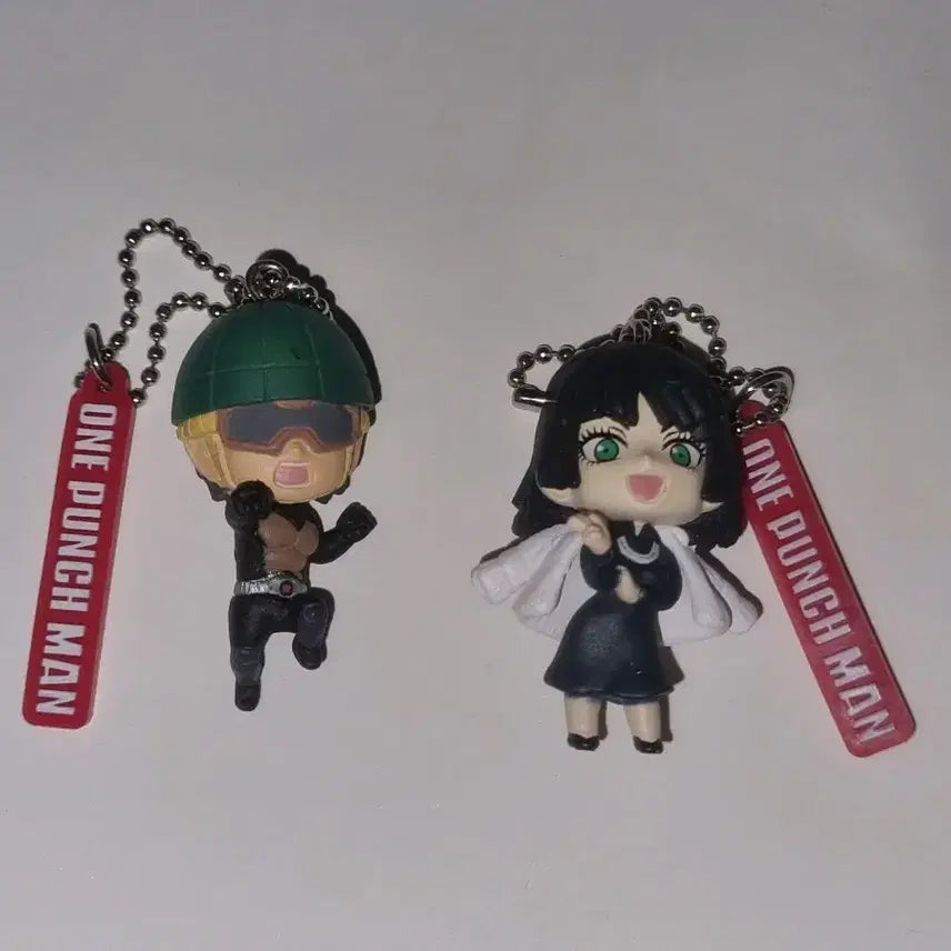 [BUNJANG] One-Punch Man Fubuki, Mockup Rider Figure Keychain Bundle Set / 원펀맨 후부키, 무면허라이더 피규어 키링 일괄