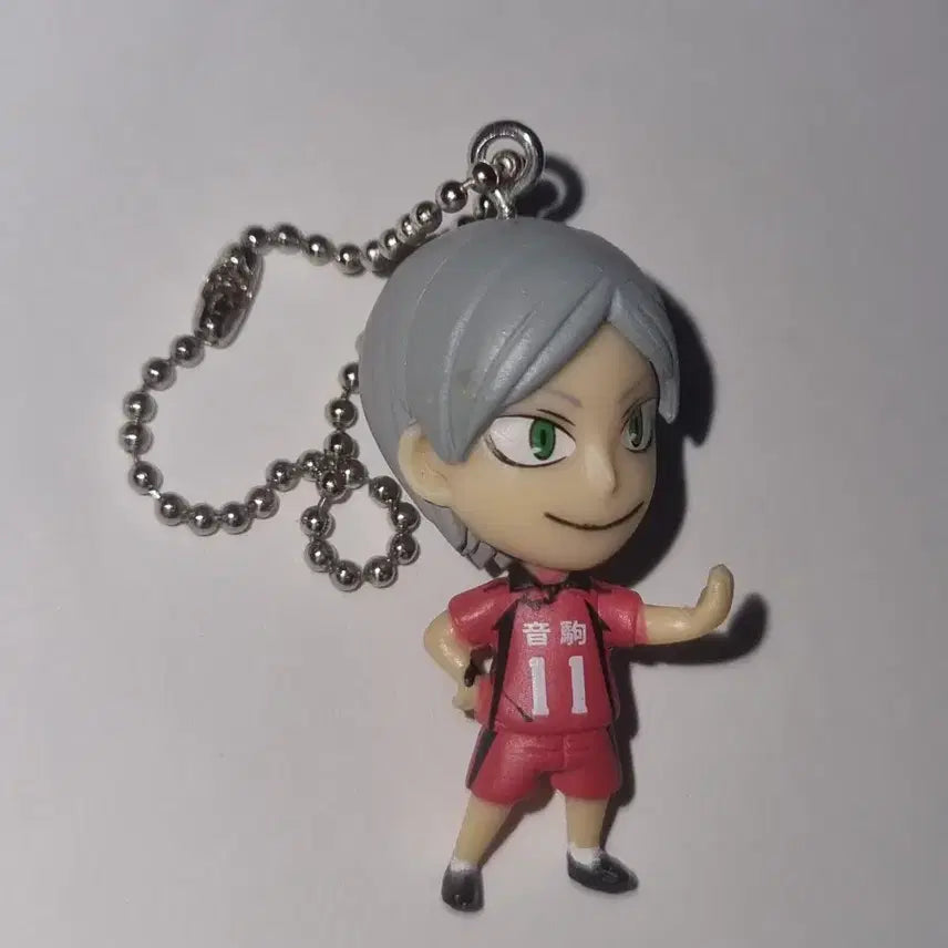 [BUNJANG] Haikyuu Lev Haiba Figure Keyring / 하이큐 리에프 피규어 키링