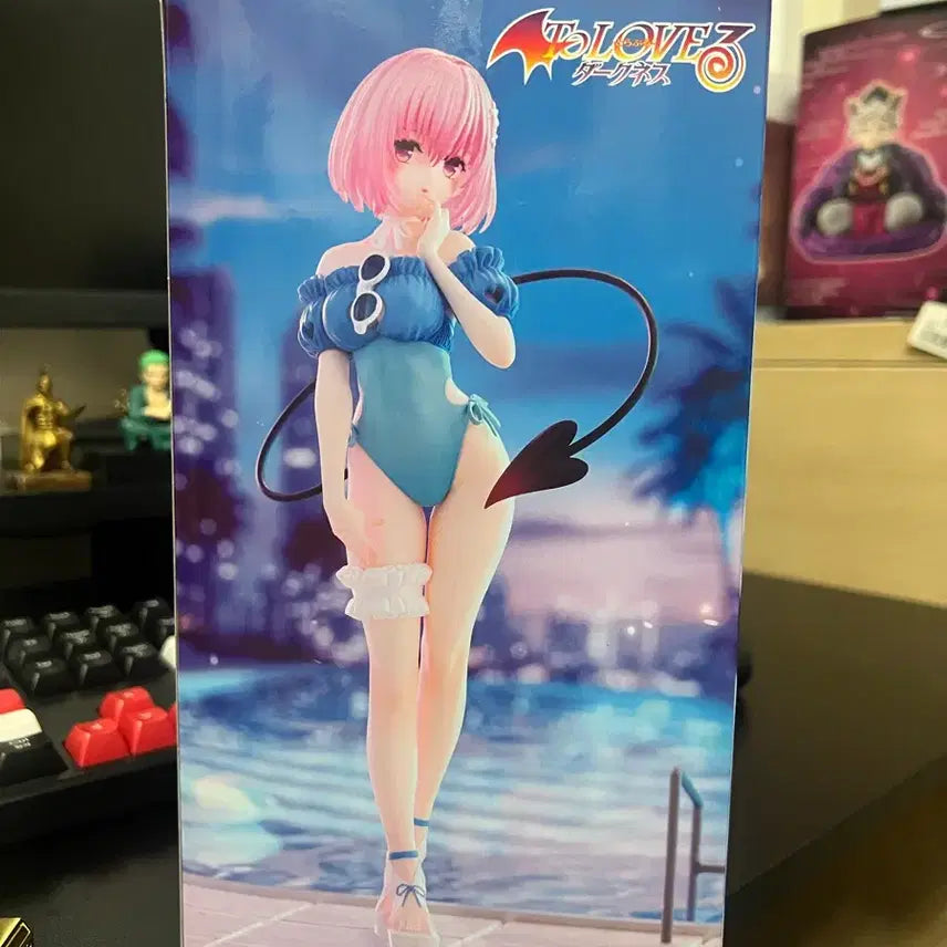 [BUNJANG] Furyu To LOVE Ru Darkness Momo Swimsuit Ver. Figure (Unsealed) / (개봉품) 투러브 트러블 다크니스 모모 수영복 피규어 후류