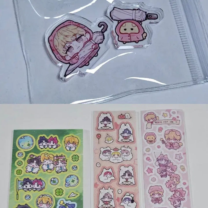 [BUNJANG] Debut or Death Syndrome (Demotjook) Unofficial Goods Acrylic Block Set / 데뷔 못 하면 죽는 병 걸림 데못죽 비공식 굿즈 원가 이하 양도