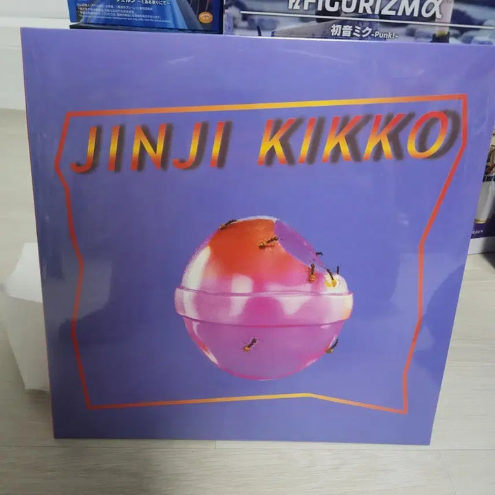 [BUNJANG] Sunset Rollercoaster Jinji Kiko Lollipop Album LP (Pink Edition) / 선셋롤러코스터 진지키코 롤리팝 앨범