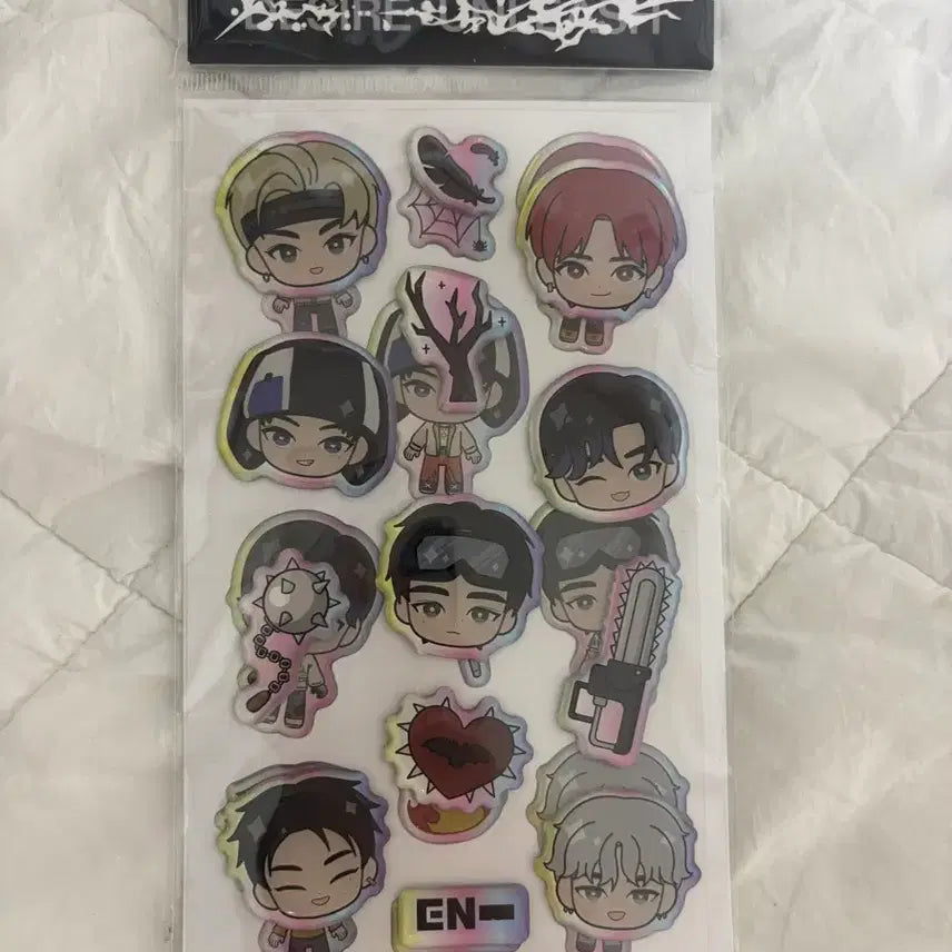 [BUNJANG] ENHYPEN Miniso Sticker Set / 엔하니픈 미니소 스티커