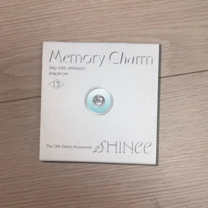 [BUNJANG] SHINEE Taemin 13th Anniversary Memory Charm Necklace / 샤이니 태민 메모리참 SHINEE 13주년 기념 Memory Charm
