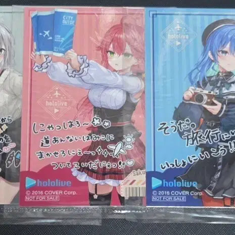 [BUNJANG] Hololive Shiraken Animate Fair Special Bromide Set / [일괄 판매] 홀로라이브 시라켄 애니메이트 특전 5종