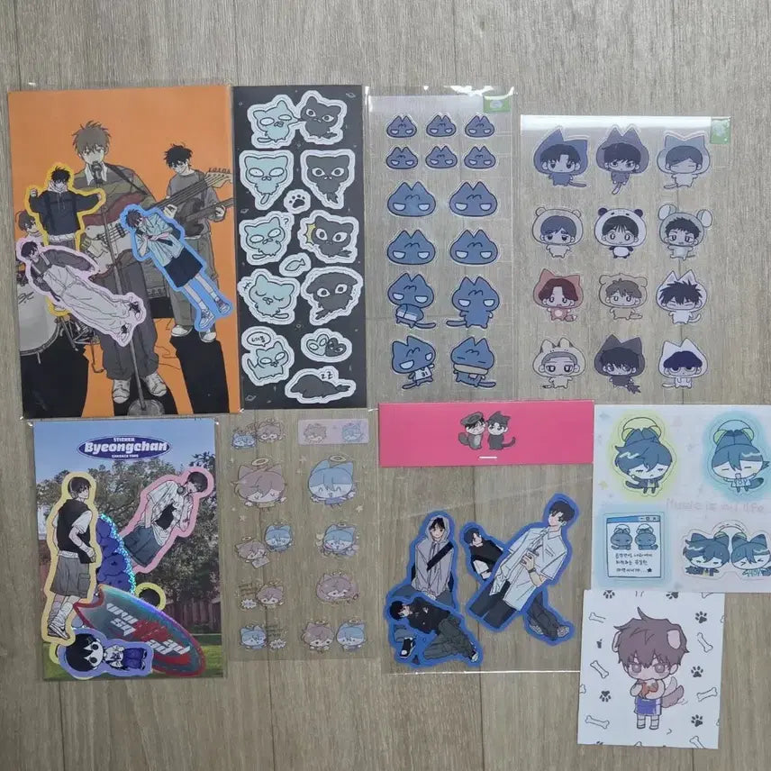 [BUNJANG] Garbage Time Sticker Bundle / 가비지타임 갑타 스티커 비공굿 상호 준수 영중 병찬 종수