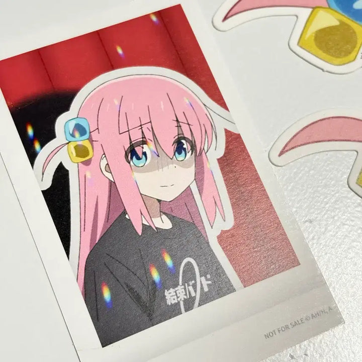 [BUNJANG] Bocchi the Rock! Animate Collaboration Cafe Hitori Photocard &amp; Dessert Picks Set / 애니메이트 봇치더록 콜라보 카페 특전 히토리
