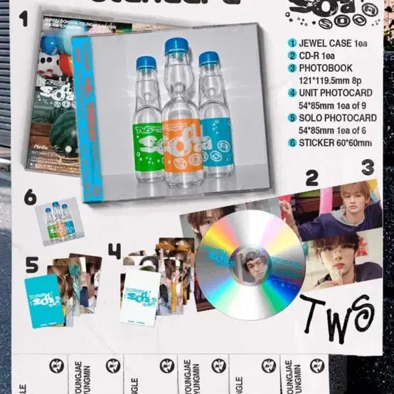 [BUNJANG] TWS Unsealed Album Normal Ver. SODA SODA / 투어스 미개봉 앨범 일반반 SODA SODA 소다소다