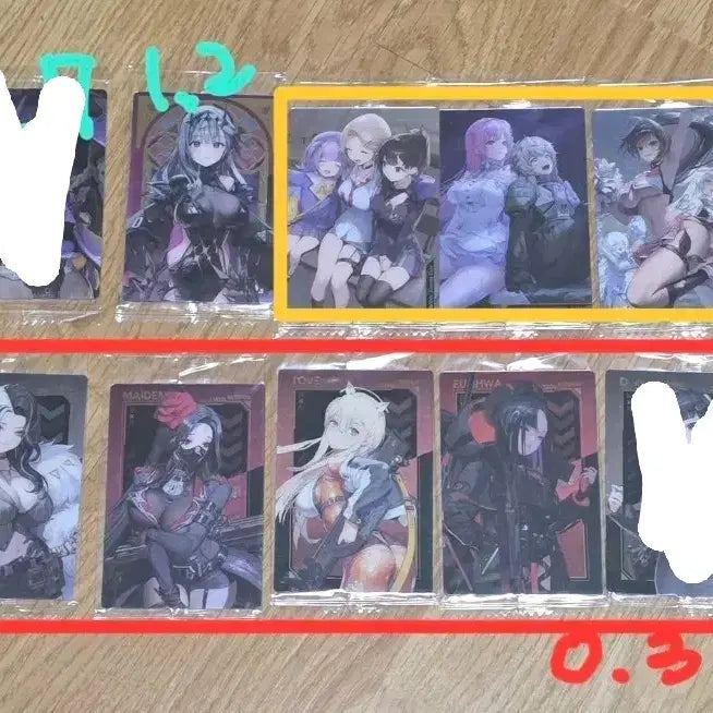 [BUNJANG] Nikke Wafer 3rd Edition Grave Modernia Collectible Card / 니케 웨하스 3탄 그레이브 모더니아