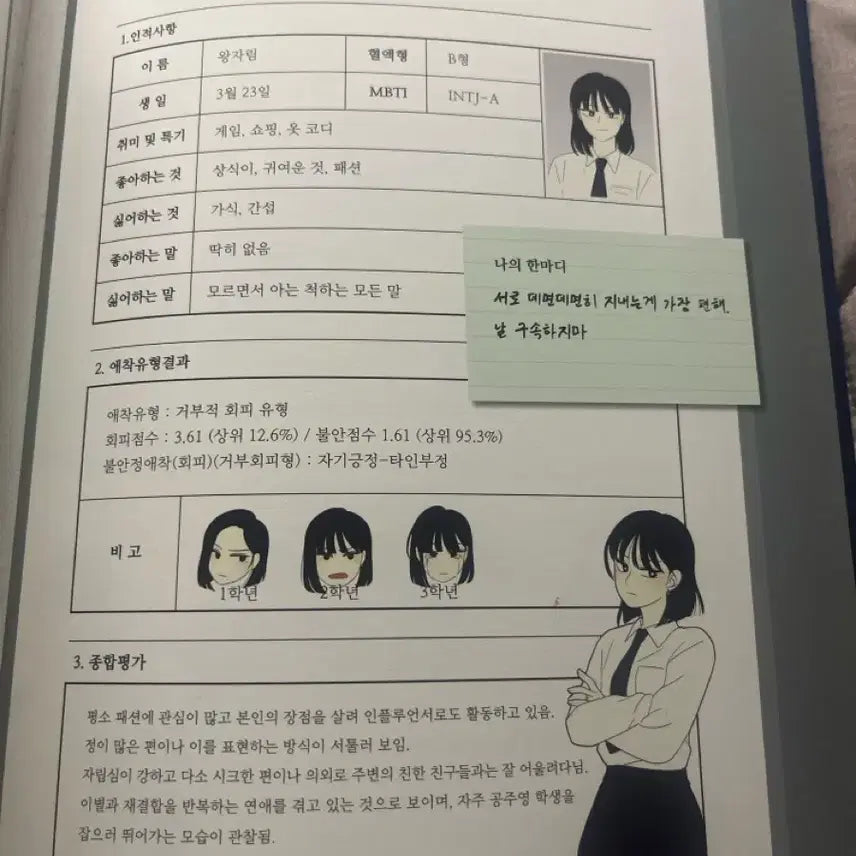 [BUNJANG] Yeonaehyeokmyeong Graduation Album &amp; Gong Juyoung Graduation Certificate Set / 연애혁명 졸업앨범+공주영 졸업장