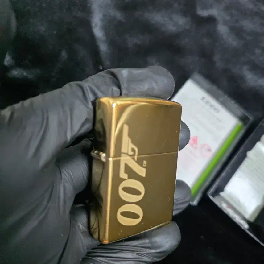 [BUNJANG] Zippo 007 Limited Edition Gold Lighter / zippo 지포 007 한정판 골드 라이터 정품