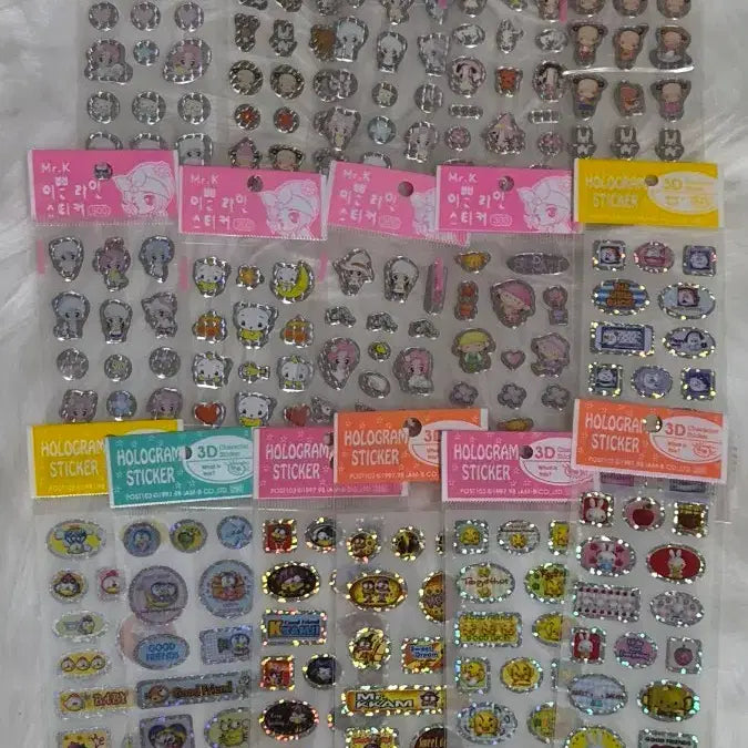 [BUNJANG] Vintage Stickers Set / 고전문구 고전스티커