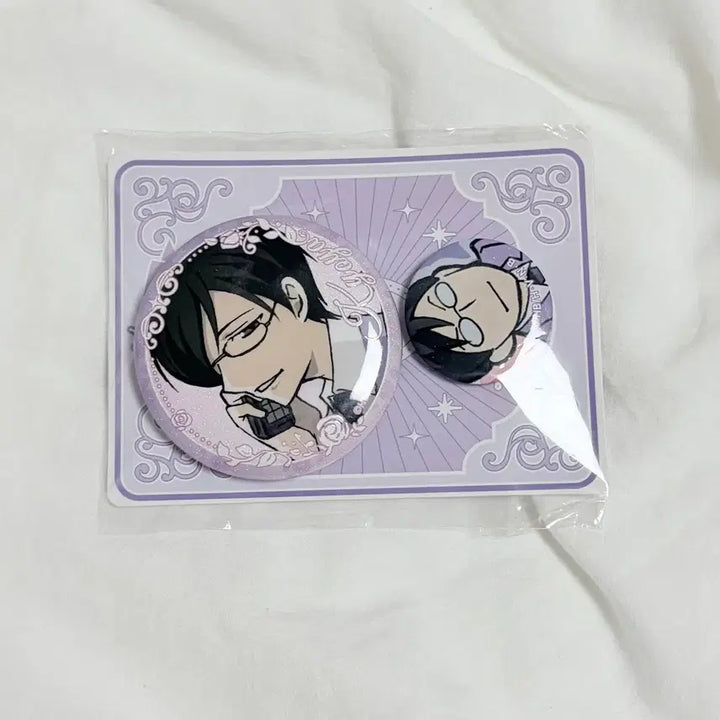[BUNJANG] Ouran High School Host Club Kyouya Acrylic Badge Set (Sealed) / 오란고교 쿄우야 뱃지 세트