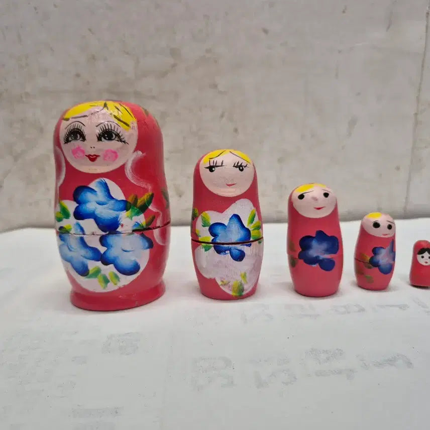 [BUNJANG] Matryoshka Russian Nesting Dolls / 마트료시카 인형 (러시아 나무 인형) (660) (운임비 따로)