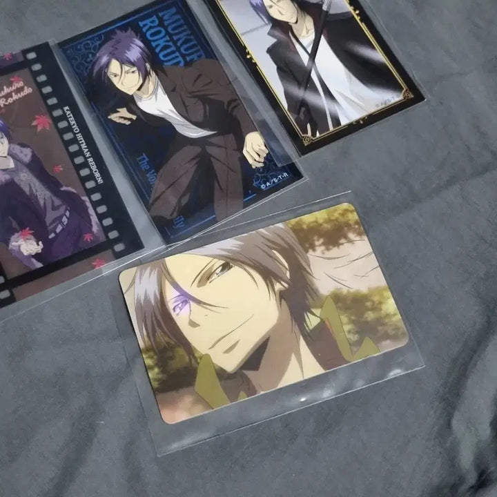 [BUNJANG] Reborn! Rokudo Mukuro Card Goods, Sticker Paper Goods, and Film Card Set / 가정교사히트맨리본 로쿠도무쿠로 카드굿즈+스티커지류+필름풍