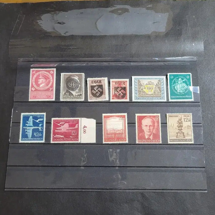 [BUNJANG] 1940s Germany Hitler Era Stamp Collection (11 Stamps) / (독일우표)1940년대 독일히틀러시대 우표 11종 모음집