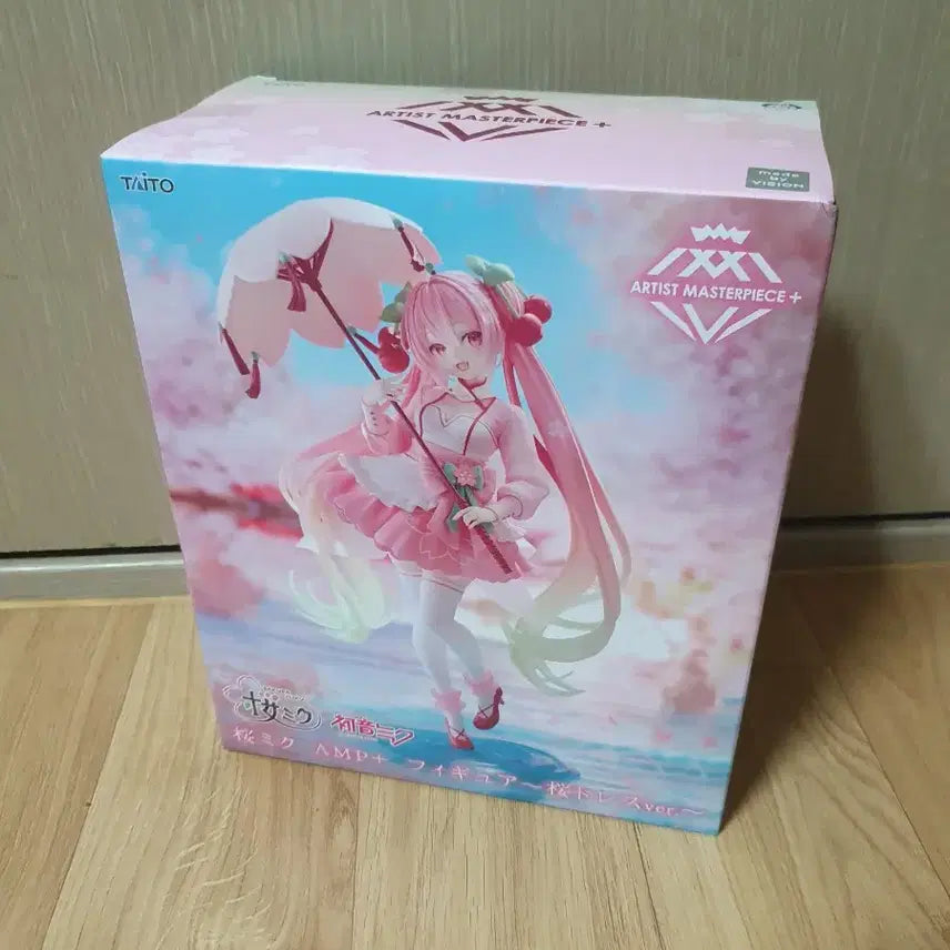 [BUNJANG] Sakura Miku AMP+ Figure (Sealed) / 미개봉) 사쿠라미쿠 AMP+ 피규어