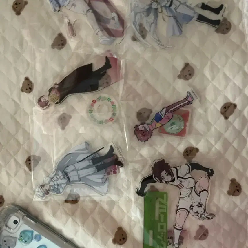 [BUNJANG] Blue Lock Isagi Sae Acrylic Stand Set (6 Types, Bundle) / 블루록 이토시 사에 아크릴 스탠드 6종 일괄