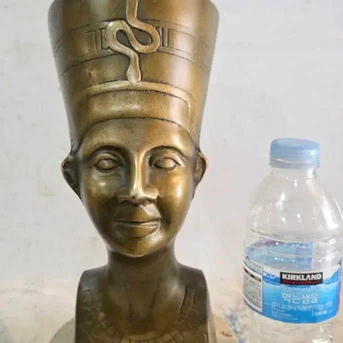 [BUNJANG] Antique Bronze Bust of Nefertiti / 옛날 브론즈 / 네페르티티 흉상