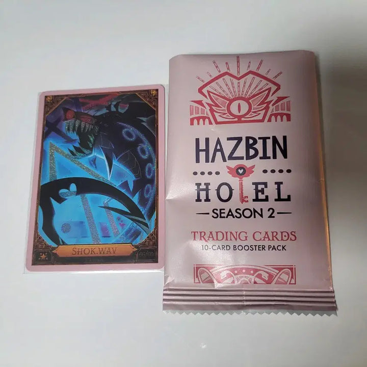 [BUNJANG] Hazbin Hotel Season 2 Trading Card SHOK.WAV Pink Foil / 해즈빈호텔 시즌2 트레이딩 카드 SHOK.WAV 판매 및 교환
