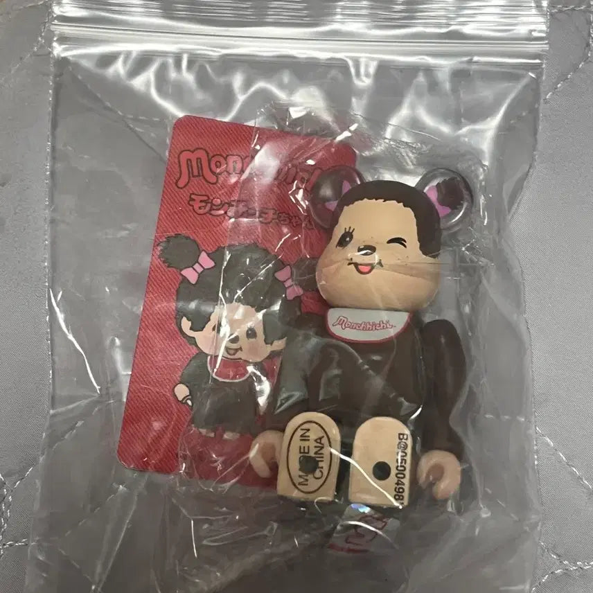 [BUNJANG] Bearbrick 50th Series Monchhichi Figure / 베어브릭 50탄 몬치치