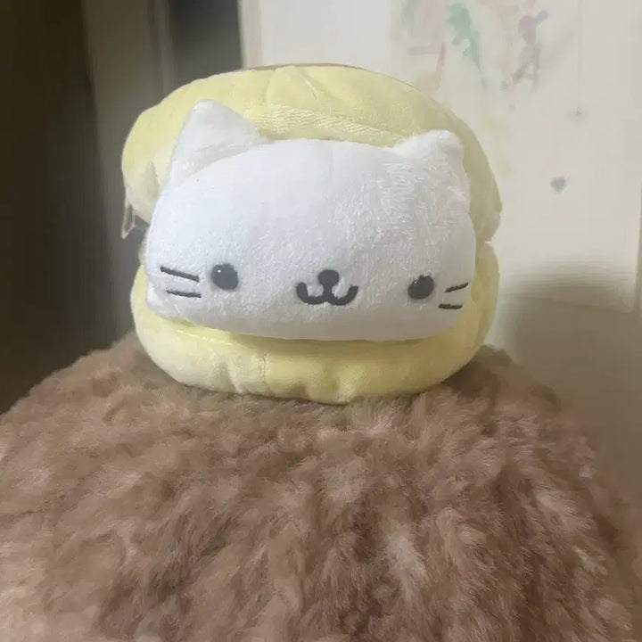 [BUNJANG] Nyangnyangnyangko Dorayaki Plush / 냥냥냥코 도라야끼 인형
