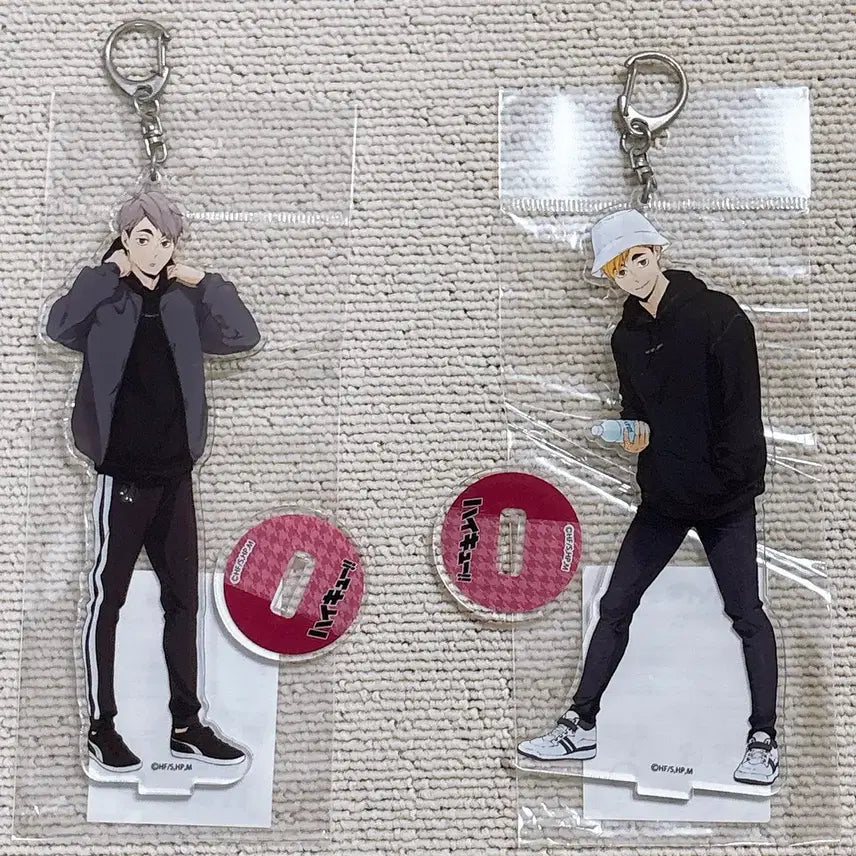 [BUNJANG] Haikyuu!! Miya Atsumu Miya Osamu Casual Outfit Acrylic Stand Set / 하이큐 미야 아츠무 미야 오사무 사복 아크릴 스탠드