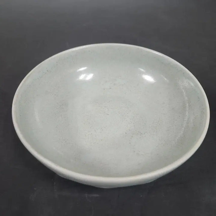 [BUNJANG] Song Dynasty, Hutian Kiln, Celadon Porcelain, Lotus Scroll Motif Plate / 중국도자기               송대 호전요 청백자 연판문 반