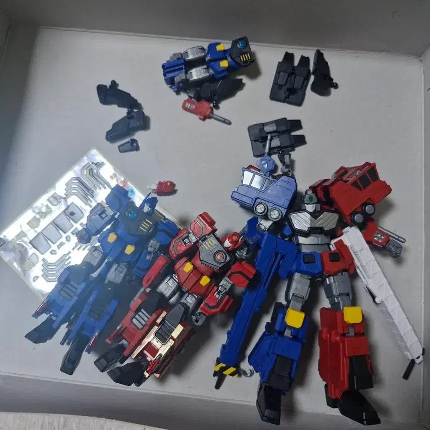 [BUNJANG] GaoGaiGar HG Choryujin Set / 가오가이가 프라모델 HG 초룡신 2세트