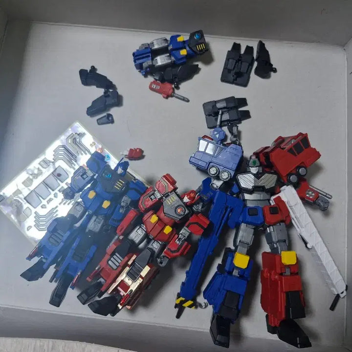 [BUNJANG] GaoGaiGar HG Choryujin Set / 가오가이가 프라모델 HG 초룡신 2세트