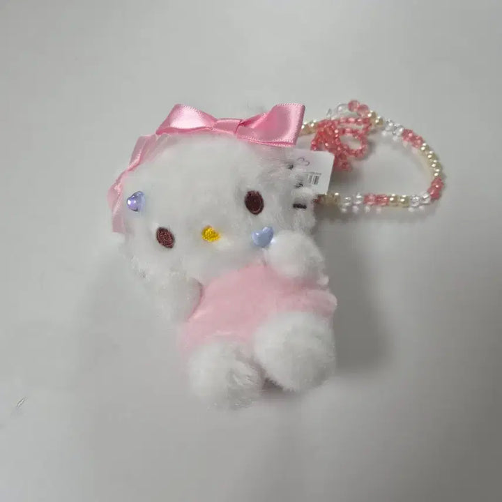 [BUNJANG] Sanrio Hello Kitty Ribbon Core 10cm Keyring Plush / [새상품] 산리오 헬로키티 리본코어 10cm 키링 인형