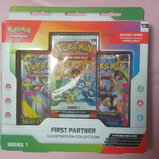 [BUNJANG] Pokemon TCG: North America 1st Partner Series 1 Illustration Collection - 2 Box Bundle Set (Sealed) / 북미 퍼스트파트너 시리즈1 2박스 일괄