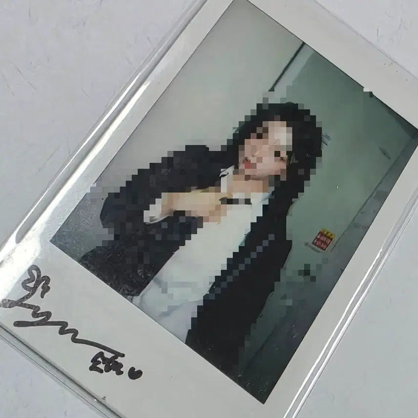 [BUNJANG] TripleS Park Sohyun Mini Fan Meeting Autographed Polaroid / 250531 트리플에스 박소현 미니팬미팅 팬사인회 폴라로이드 폴라 양도