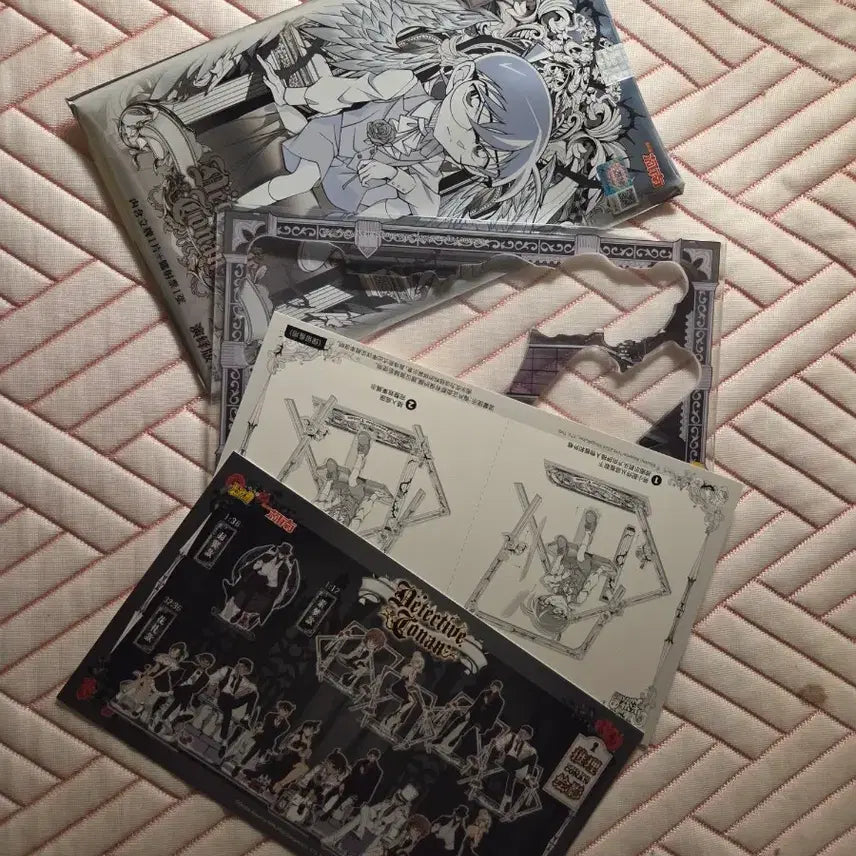 [BUNJANG] Detective Conan China Kayou Vermouth Acrylic Stand &amp; Cards Bundle Set / (급전)명탐정코난 중국 Kayou(카유) 베르무트 아크릴 및 카드 일괄