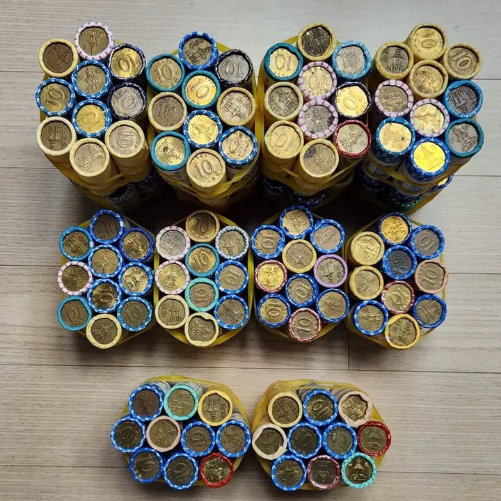 [BUNJANG] 10 Won Coin Rolls (Discontinued) / 구도안 10원 20롤