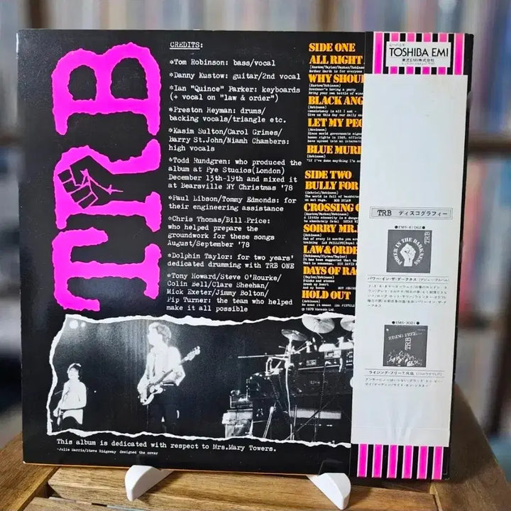 [BUNJANG] Tom Robinson Band TRB Two LP / (팝 록, 클래식  록, TRB, 톰 로빈슨 밴드) Tom Robinson Band - TRB Two LP