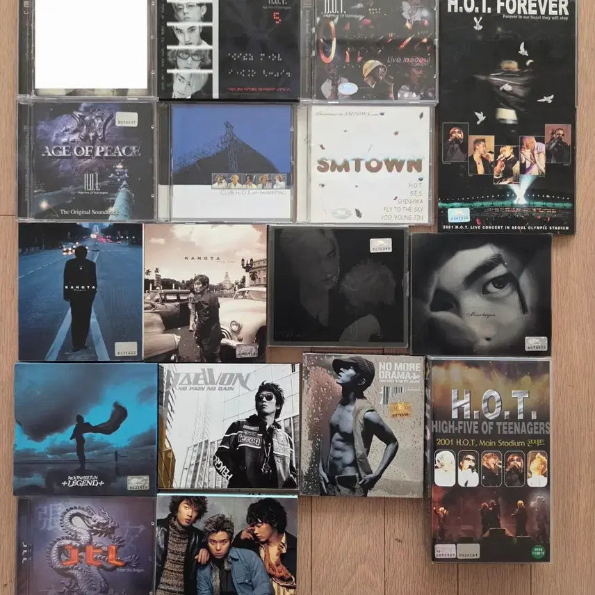 [BUNJANG] H.O.T. Kangta Moon Hee Jun Lee Jae Won Jang Woo Hyuk JTL Albums and Concerts / 에이치오티(H.O.T.) 강타, 문희준, 이재원 장우혁 JTL