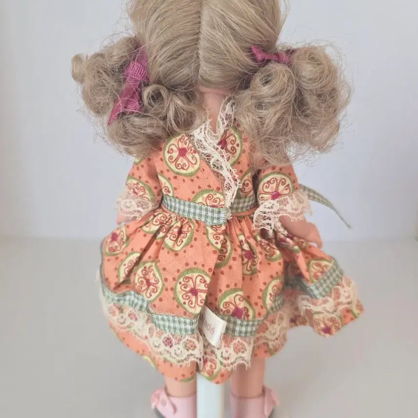 [BUNJANG] Madame Alexander Doll Orange Dress Outfit / 주황 원피스 조합 마담 알렉산더 인형