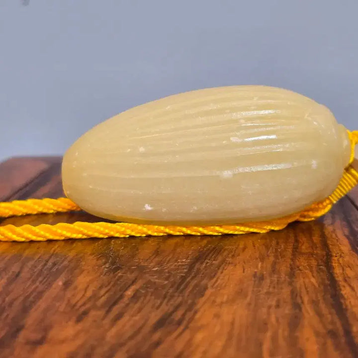 [BUNJANG] Corn Shaped Agate Stone Norigae - Good Energy Mineral Stone / 26080402 좋은 기운을 주는 옥수수 모양 마노석 노리개 광물 수석 팝니다