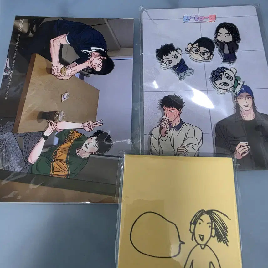 [BUNJANG] 1to10 (One to Ten) Magnet Memo Pad Set Photocard Bundle Set / 레진 원투텐 1to10 자석메모지 세트 인화사진 특전 리필 메모지 일괄