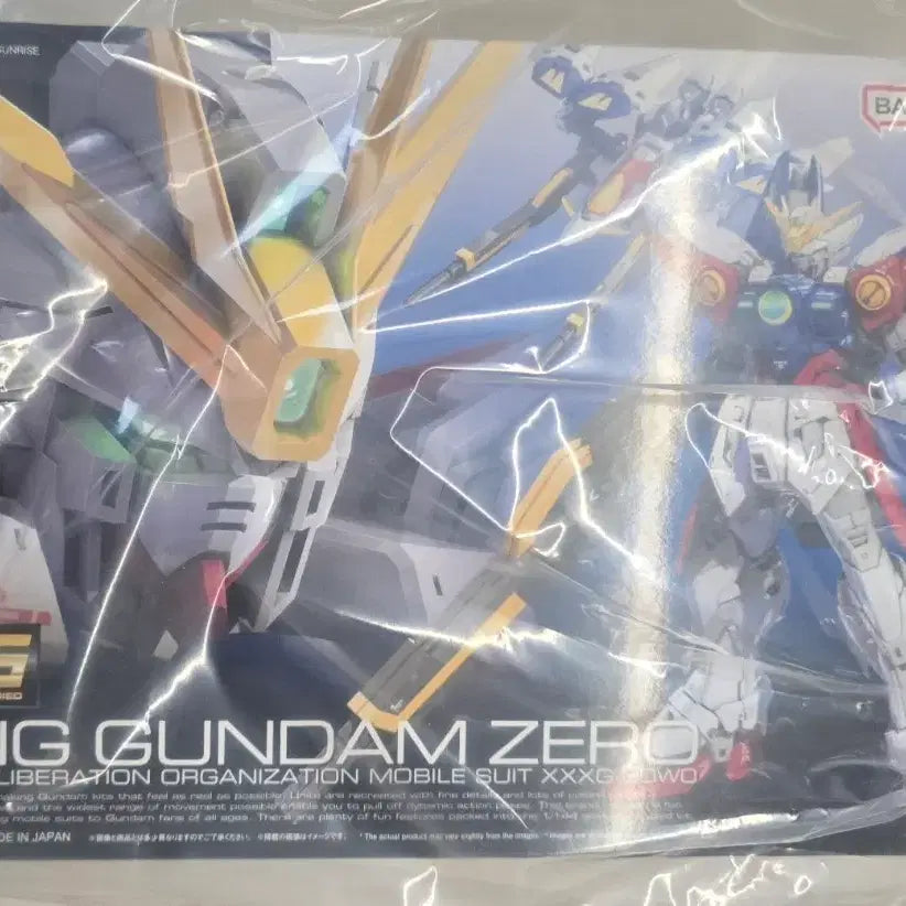 [BUNJANG] RG Wing Gundam Zero TV Version Plastic Model Kit / RG 윙건담 제로 tv판